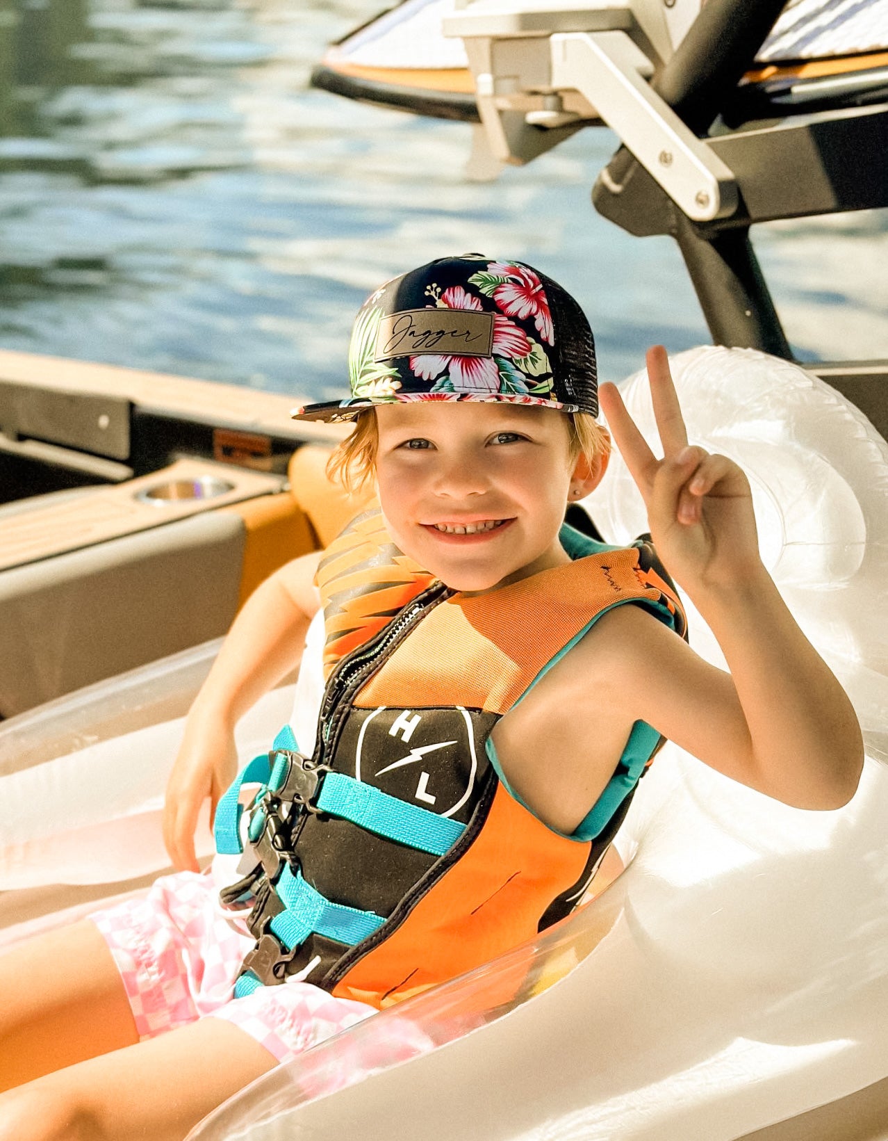 Child Mesh Snapback Hat