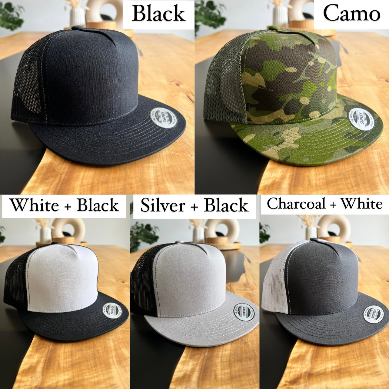 Adult Flat Beak Mesh Trucker