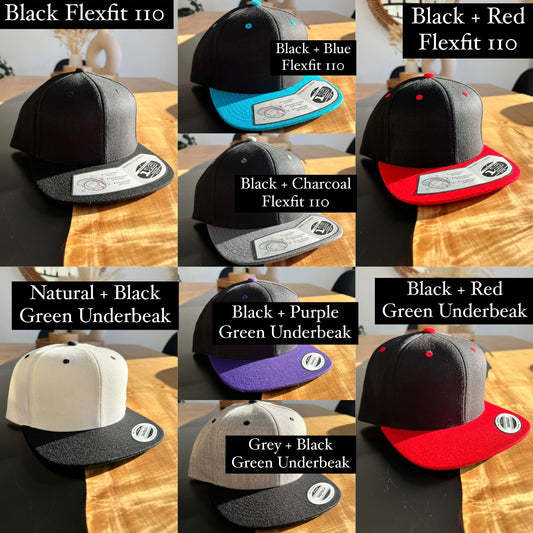 Adult Flat Beak Snapback Hat