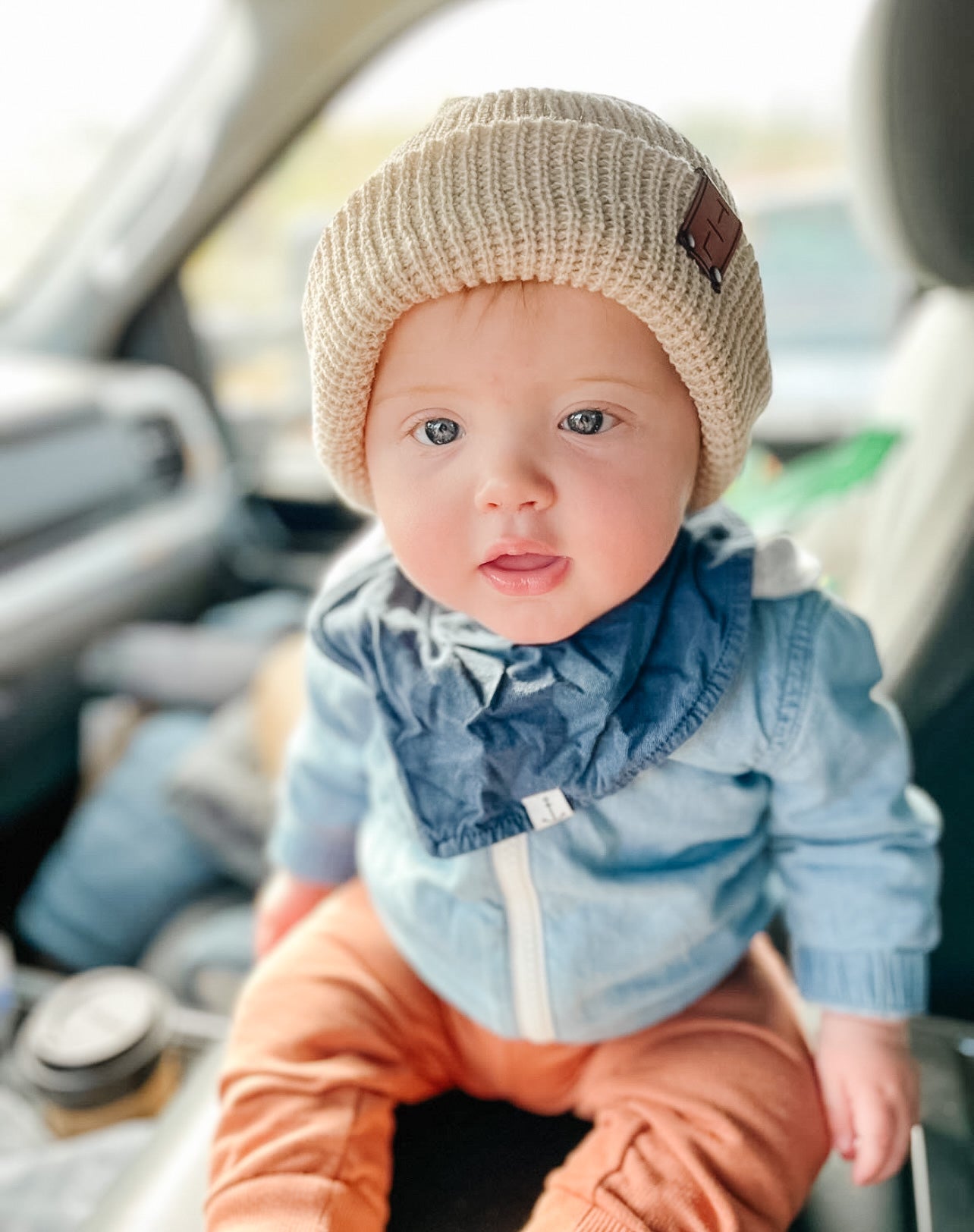 Infant Waffle Toque