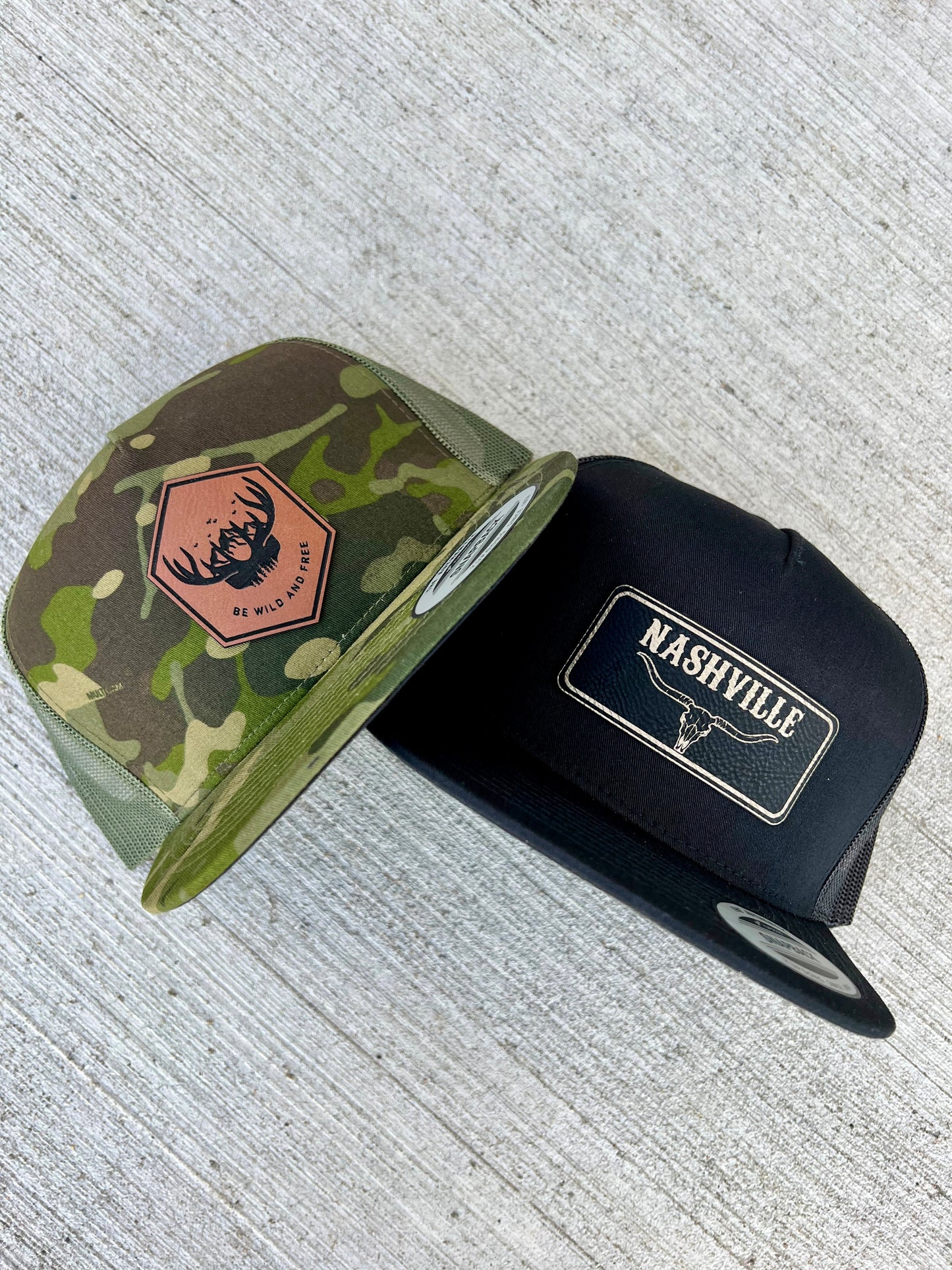 Adult Flat Beak Mesh Trucker