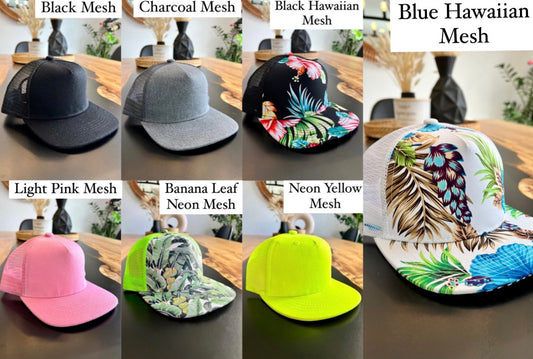 Child Mesh Snapback Hat