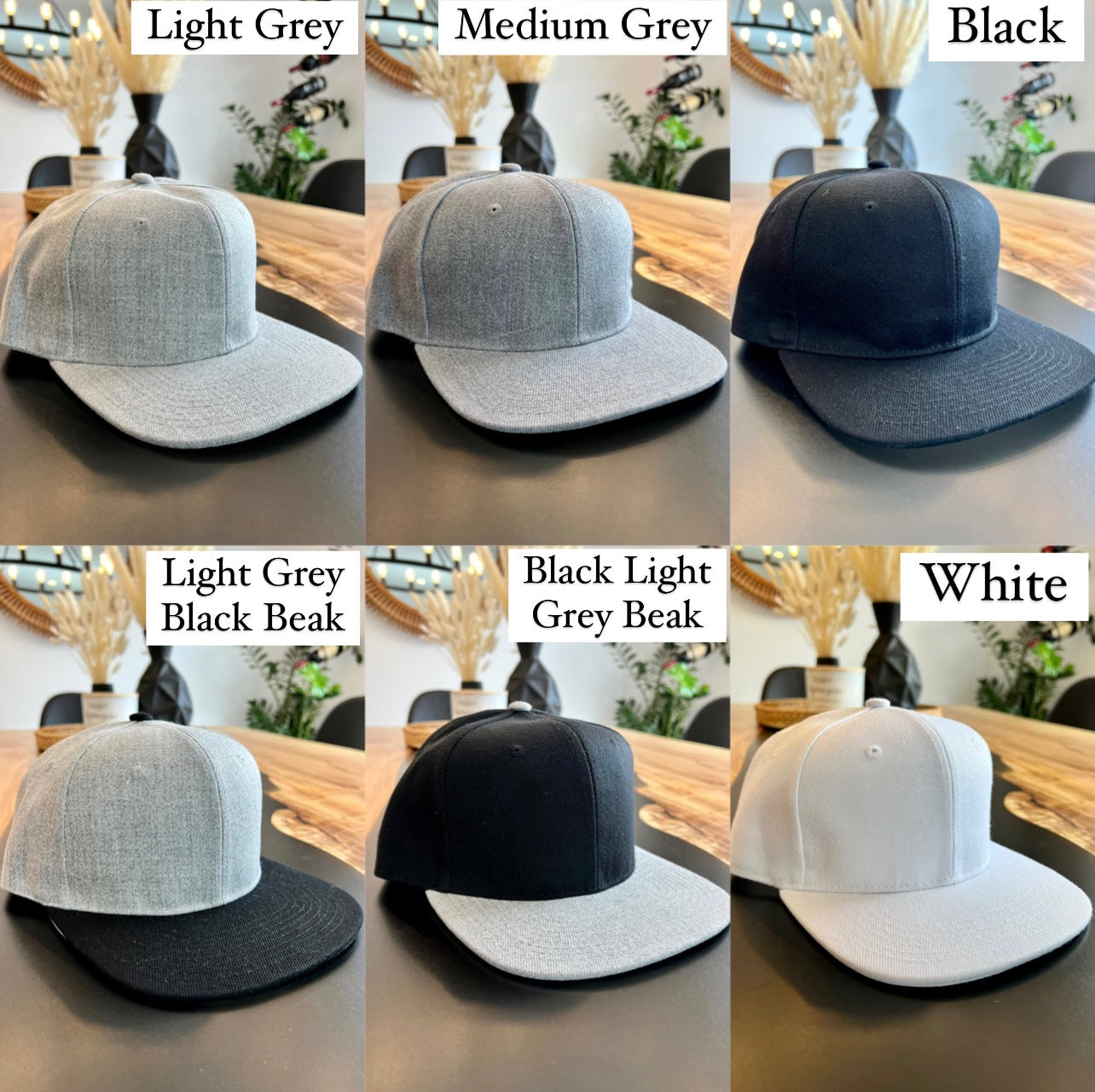 Adult Flat Beak Snapback Hat